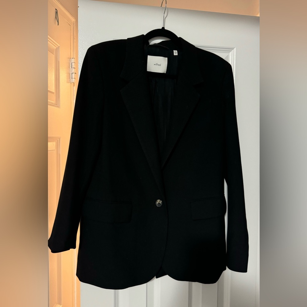 Wilfred Oversized single button blazer Size S